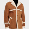 Harry Hart brown shearling jacket