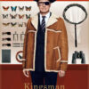 Colin Firth Kingsman shearling jacket