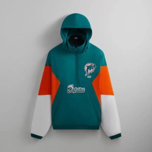Kith 47 Dolphins Quarter Zip Anorak Hoodie
