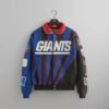 Kith & Jeff Hamilton NFL Giants Leather Varsity Jacket 