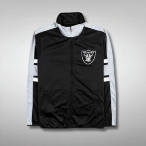 NFL Las Vegas Raiders Starter Black Track Jacket