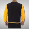 Black and Yellow Bomber Jacket