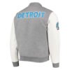 Lions grey Letterman jacket
