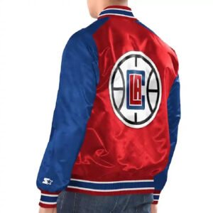 Clippers Renegade varsity satin jacket