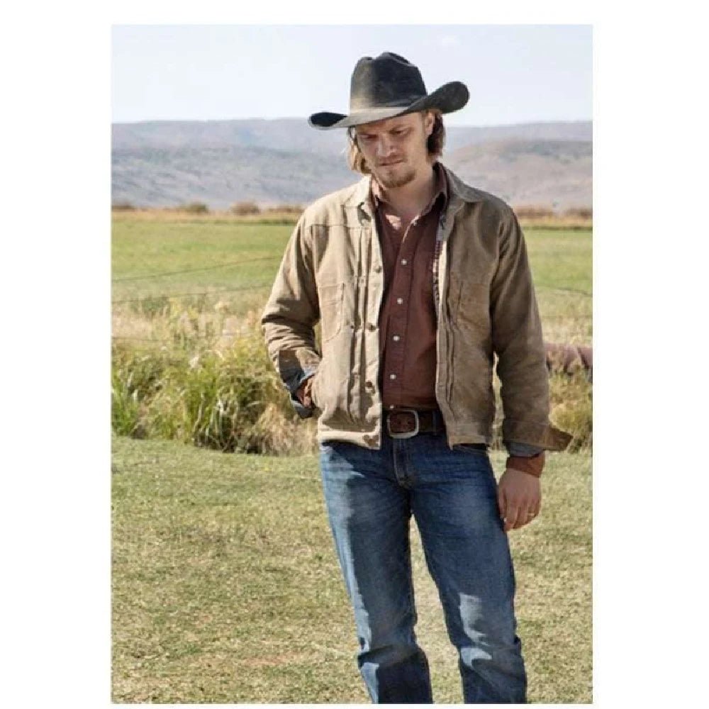 Kayce Dutton Brown Leather Jacket