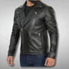 Black Fashion Leather jacket