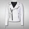 White Leather Jacket