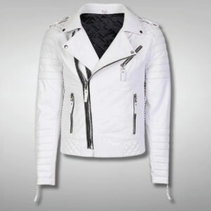 White Leather Jacket