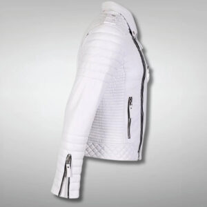 White Leather Jacket
