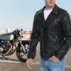 Leather Biker Jacket