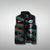Miami Dolphins 2024 black puffer vest
