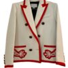 Savannah Lee Smith Red Piping Blazer