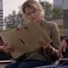 My Life Is Murder Alexa Crowe Green Leather Jacket