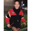 NFL San Francisco 49ers Kristin Juszczyk Suede Jacket