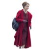 Nathalie Emmanuel Megalopolis 2024 Red Coat