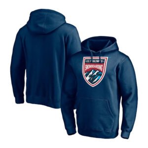 Navy USA Snowboarding US Paralympics Hoodie