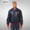 New England Patriots Leather Jacket