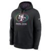 San Francisco 49ers Black 2024 NFL Crucial Catch Club Hoodie