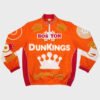 Orange Dunkin Donuts tracksuit
