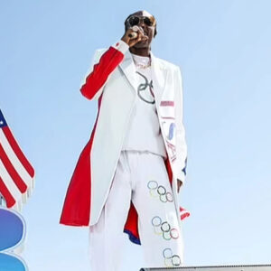 Paris Olympics Closing Ceremony Snoop dog USA Coat