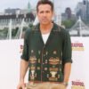 Ryan Reynolds Deadpool & Wolverine Photocall Green Shirt