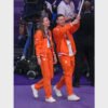 Paris Olympics Orange Tracksuit