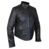 Punisher Skull Embossed Black Jacket
