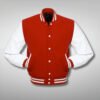 Red and White Baseball Jacket