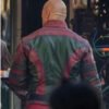 Callum Drift red and green jacket