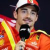 Scuderia foCharles Leclerc Red Hoodie