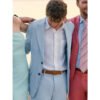 Sam Nivola blue suit The Perfect Couple
