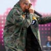 Sean Paul Wireless Festival 2024 camouflage Jacket