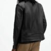 All Saints Cora Black leather jacket