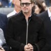 F1 2025 Brad Pitt Suede Jacket