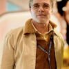 Yellow Cotton Jacket Brad Pitt F1 2025