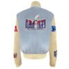 NFL Super Bowl 2024 LVIII light blue jacket
