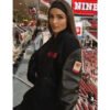 Olivia Culpo 49ers varsity jacket
