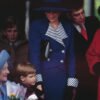 Purple coat from Sandringham Church