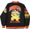 Black Super Mario Bomber Jacket