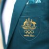 Team Australia Opening Ceremony 2024 green Blazer