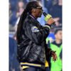 Snoop Dogg Rams black varsity jacket