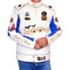 Spooky Trick Or Treat leather jacket
