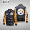 Steelers Leather Team Jacket

