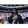 Super Bowl 2024 Jay-Z Black Coat