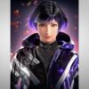 Tekken 8 Reina Mishima Black and Purple Jacket