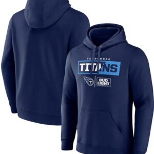 Tennessee Titans Bud Light Pullover Blue Hoodie