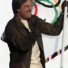 Tom Cruise Closing Ceremony Leather Jacket