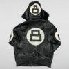 8 Ball Bomber Jacket Fur hood