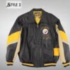 Unisex Pittsburgh Steelers Leather Jacket