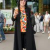 Noel Fielding Black Long Coat